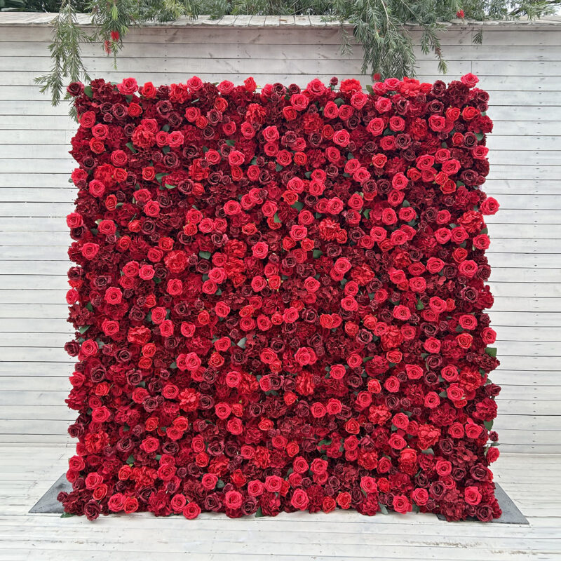 5D Rose Flower Wall Backdrop