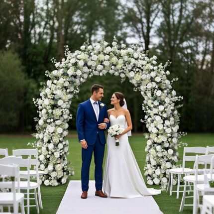 GNW hot sale flower arch for wedding flowers decorative other decorative flowers and plants