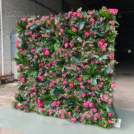 GNW Artificial Floral Wall Backdrop 7D Flower Wall Decor for Wedding Party Baby Bridal Shower Home Wall Background Photoshoot