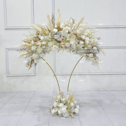 GNW Artificial Flower Ball Big Flower Centrepiece Floral Ball Table Flower Ball Wedding Bridal Bouquet Wedding Flower Arrangement Party Decor