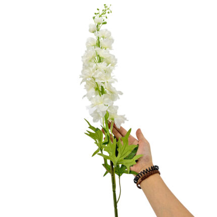 GNW White Artificial Delphinium WX-118