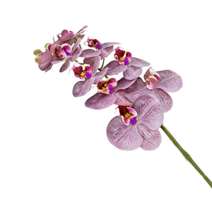 GNW Grey Purple Artificial Orchids Real Touch YW-44