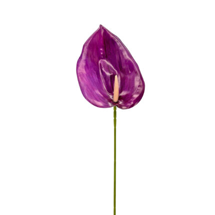 GNW Purple Artificial Anthurium LRR-293