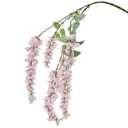 GNW Pink Artificial Wisteria Flowers JX-08