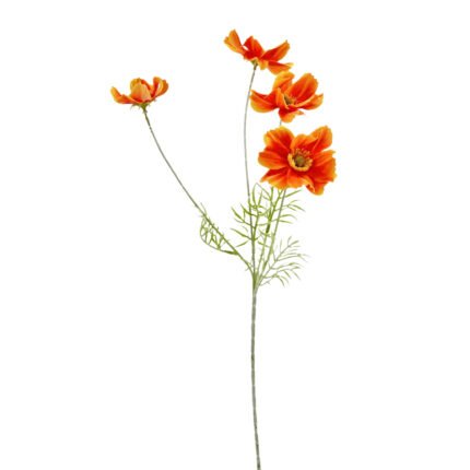 GNW Orange Artificial Faux Poppy WX-182