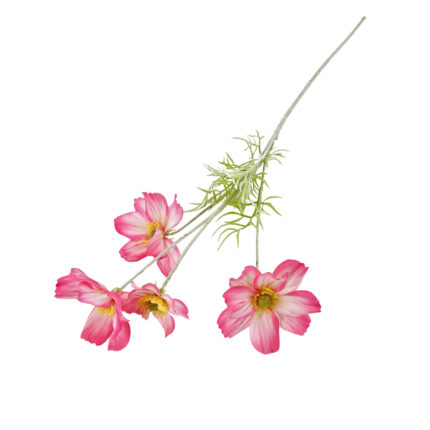 GNW White Pink Artificial Faux Poppy WX-171