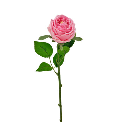 GNW Pink Artificial Garden Rose Real Touch JM-113