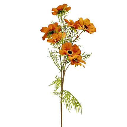 GNW Orange Artificial Faux Poppy MPG-13