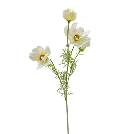 GNW White Artificial Big Poppy HFF-05