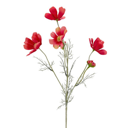 GNW Rose Red Artificial Poppy JM-60