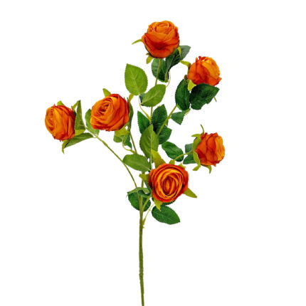 GNW Orange Artificial Garden Rose Silk DH-28