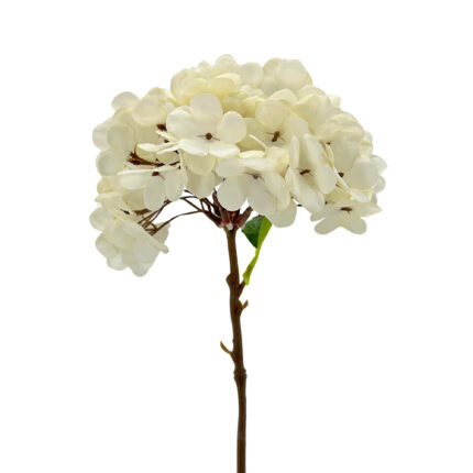 GNW White Artificial Hydrangea Silk DH-04