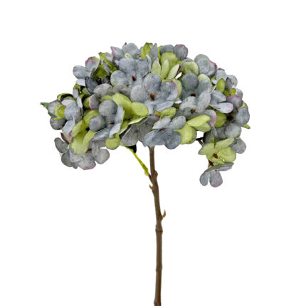 GNW Blue Green Artificial Hydrangea Silk DH-06