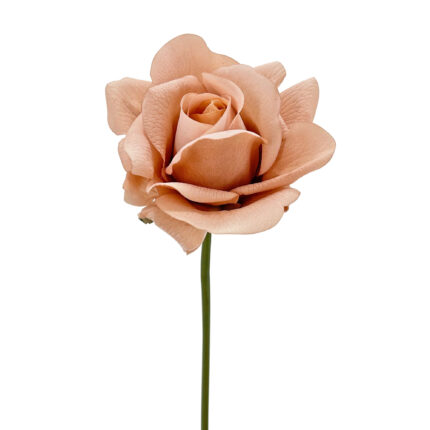 GNW Brown Artificial Wedding Rose Sticks Real Touch XL-13