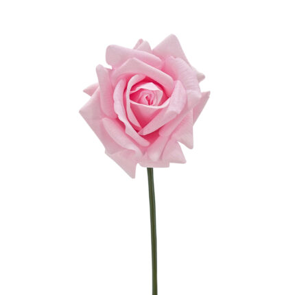 GNW Light Pink Artificial Wedding Rose Sticks Real Touch SG-07
