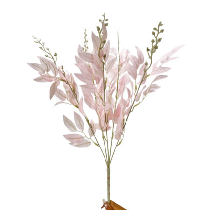 GNW Pink Artificial Bunch Of Willow Leaves MY-245