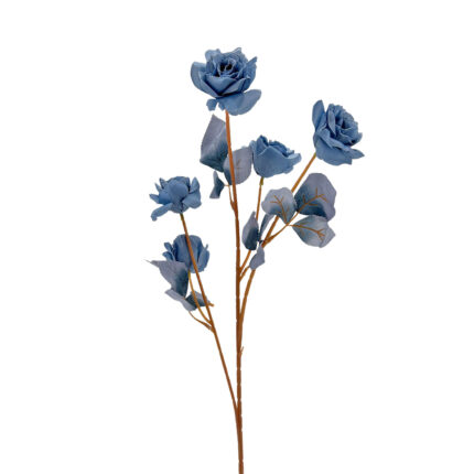 GNW Blue Artificial Garden Rose Silk XHH-06