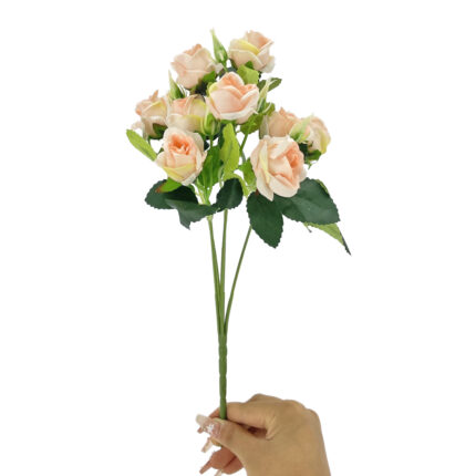 GNW Pink Artificial Small Spray Roses TN-02