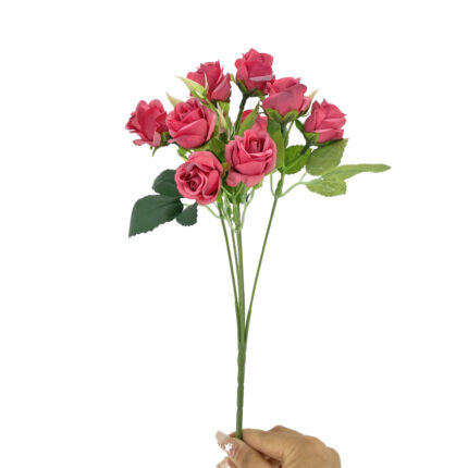 GNW Fuchsia Artificial Small Spray Roses TN-06