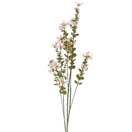 GNW Pink Artificial Small Wild Flower Branches XHH-10