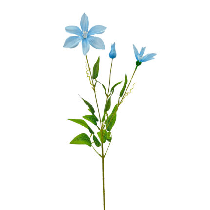 GNW Blue Artificial Clematis Lotus LR-1116