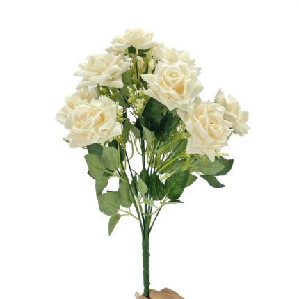 GNW Champagne Artificial 11 heads Rose With Sharp Tips NYY-02
