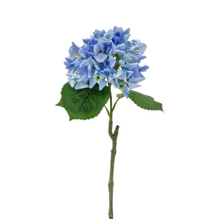 GNW Blue Artificial Single Hydrangea Real Touch GYX-14