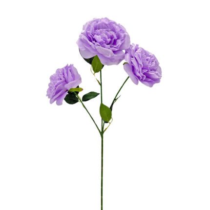 GNW Purple Artificial Chinese Rose Peony LRR-345