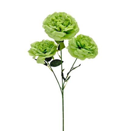 GNW Green Artificial Chinese Rose Peony LRR-348