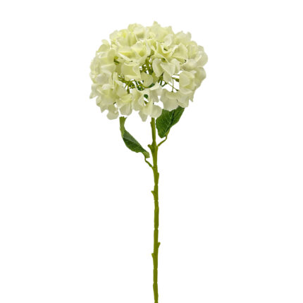 GNW White Artificial Floral Hydrangea Silk LRR-362