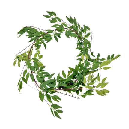 GNW Green Artificial Hanging Willow Leaf Vine LZ-27