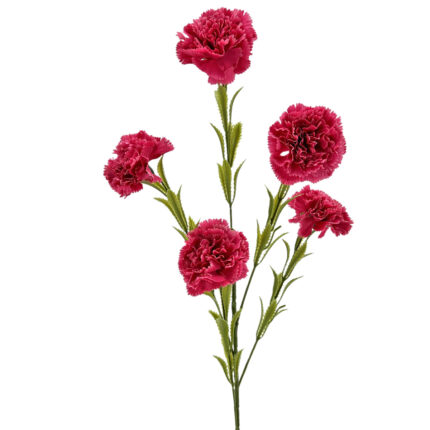 GNW Fuchsia Artificial Carnations Flower QZ-26