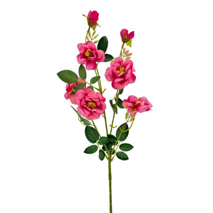 GNW Rose Red Artificial Chinese Rose Peony QZ-29