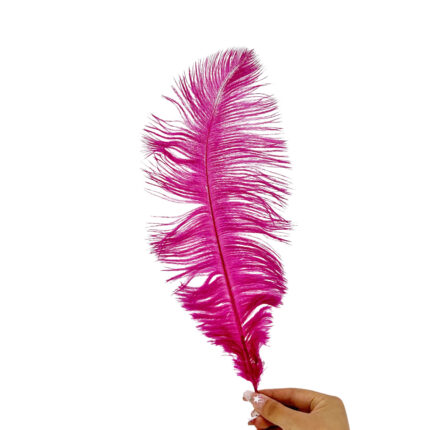 GNW Fuchsia Artificial Feather 50-55Cm
