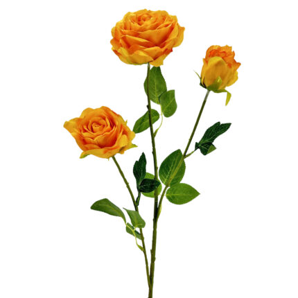 GNW Orange Artificial Garden Rose Silk WX-39