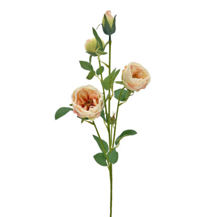 GNW Pink Artificial David Austin Rose Silk WX-72