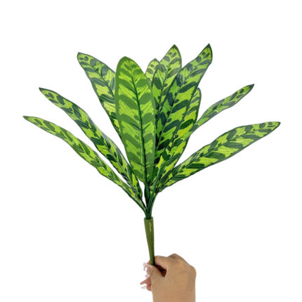 GNW Green Artificial Pteris Leaf LZ-136