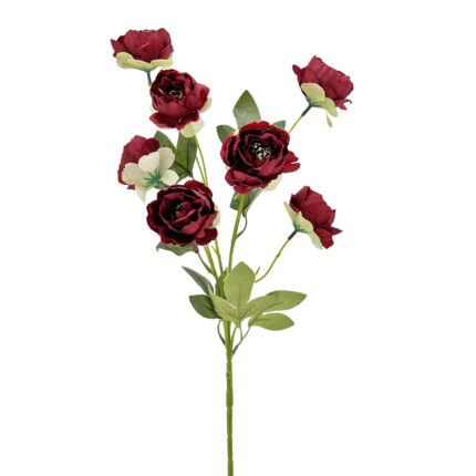 GNW Wine Artificial Chinese Rose Peony WX-27