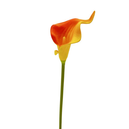 GNW Orange Artificial Calla Lily LZ-250