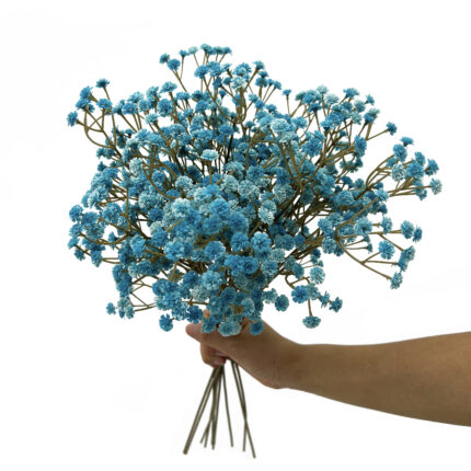 GNW Blue Artificial Baby's Breath YZ-24
