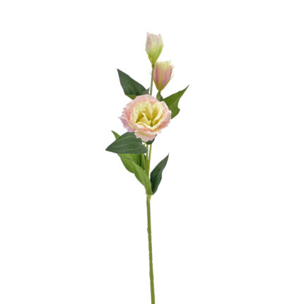 GNW Pink Artificial Eustoma Rose Silk LRX-57