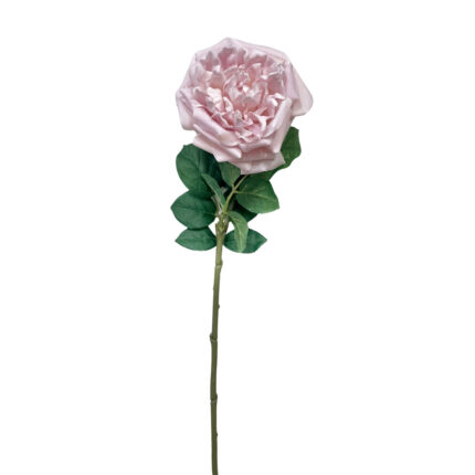 GNW Light Pink Artificial Curly Rose Real Touch QH-66