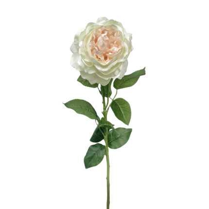 GNW White Pink Artificial Peace Rose Real Touch QH-78