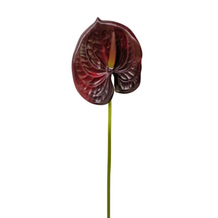 GNW Wine Artificial Anthurium SM-07