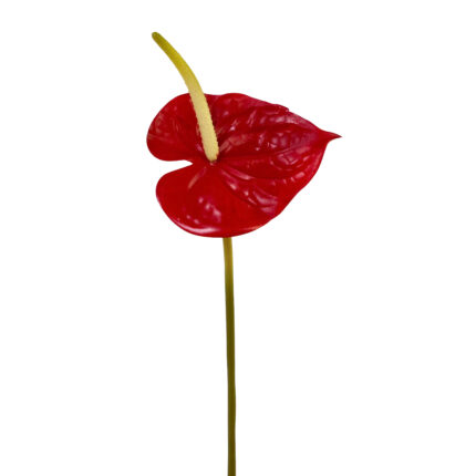 GNW Red Artificial Anthurium Real Touch XS-29