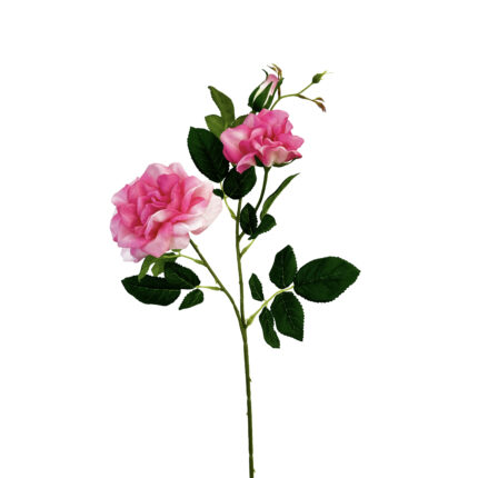 GNW Dark Pink Artificial Chinese Rose Real Touch QH-132