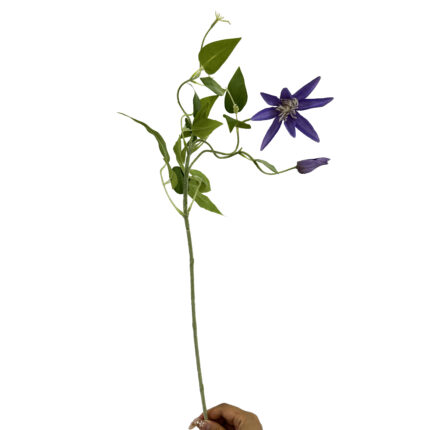 GNW Purple Artificial Clematis Lotus GYX-98