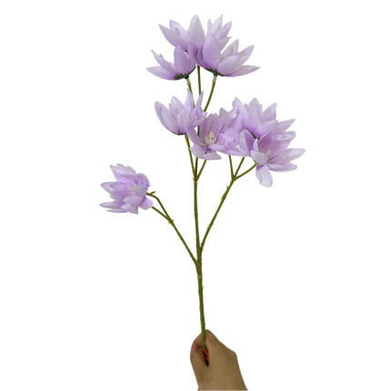 GNW Purple Artificial 10-head Lily HD-10