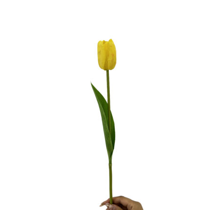 GNW Yellow Artificial Tulips Real Touch YB-06