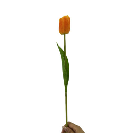 GNW Orange Artificial Tulips Real Touch YB-07
